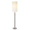 Homeroots Brushed Steel Metal Floor Lamp10.5 x 10.5 x 58 in. 372693 - alternate 1